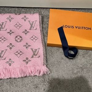 Louis Vuitton Pink Scarf